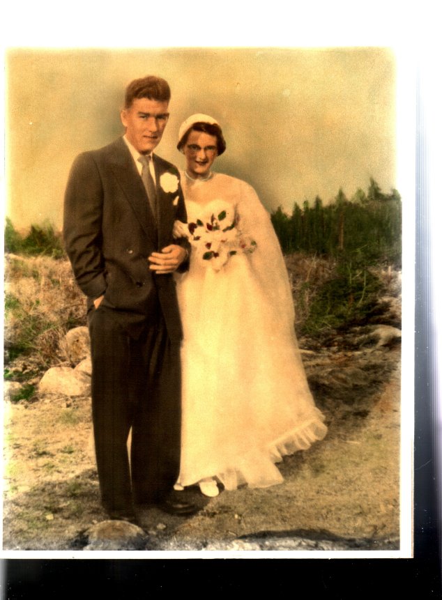 Mom and Dad's Wedding Picture.  